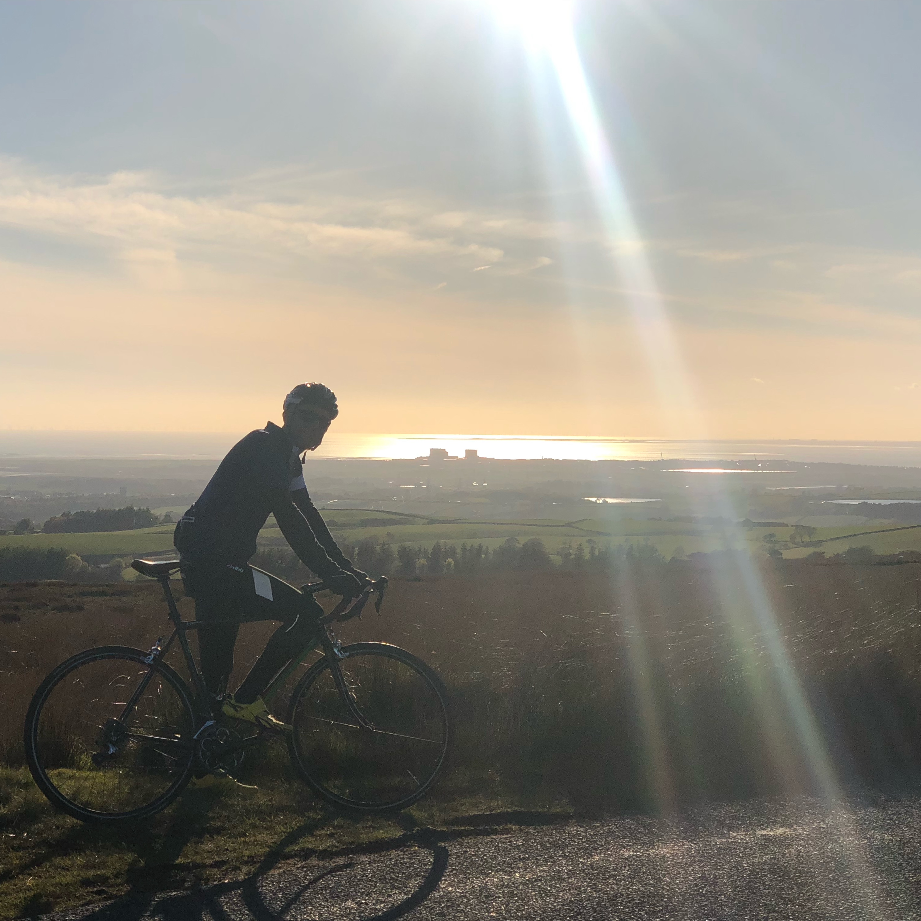 Bowland Tower bike pic